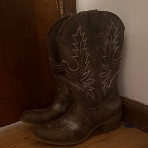 XAPPEAL NEW WITHOUT BOX Brown Western Cowboy Boots SIZE 10 WOMEN